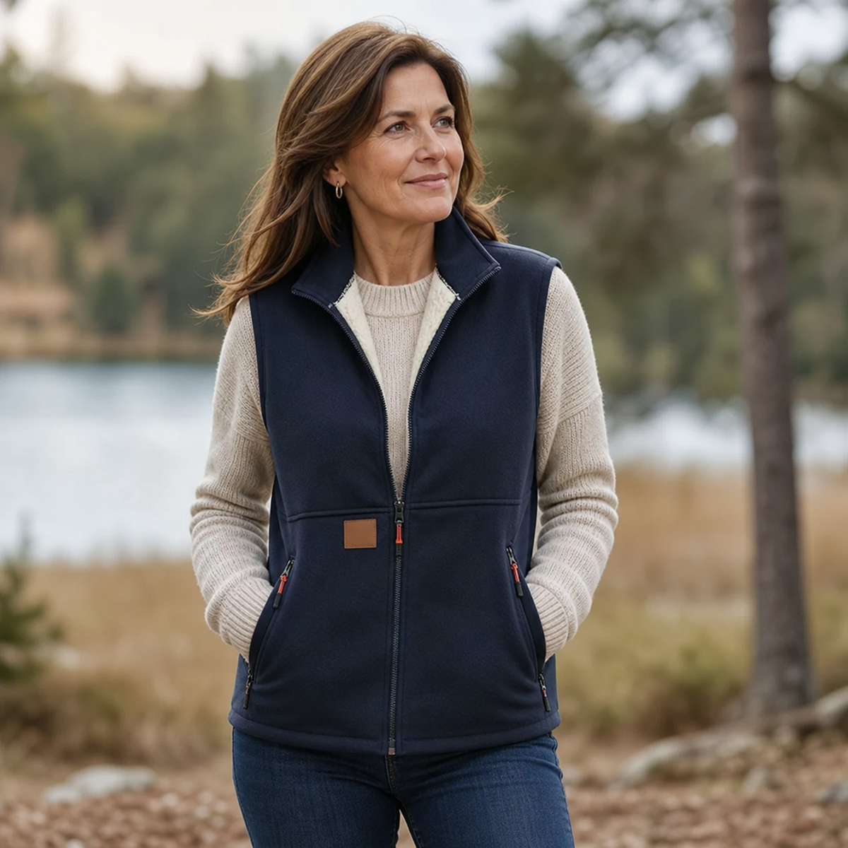 Plüschella™ Cozy Lined Vest for Everyday Layering