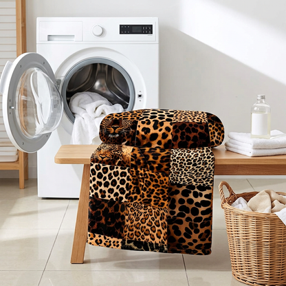 Plushara™ Soft Leopard Blanket for Stylish Comfort