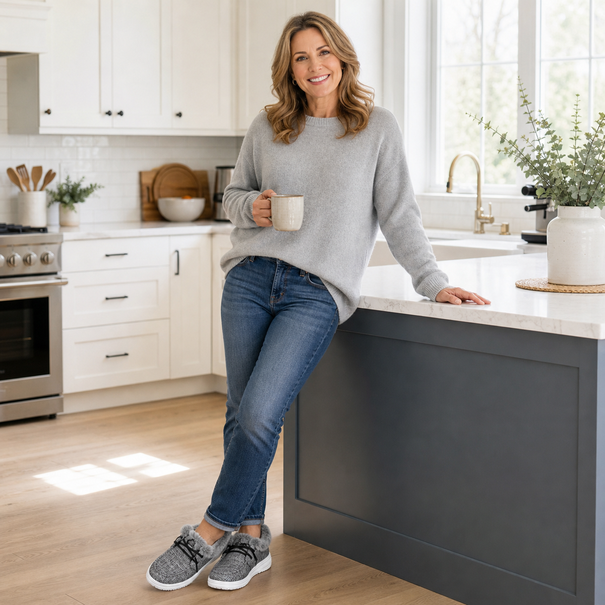 PlushStep™ Cushioned Slip-On Shoes for All-Day Comfort