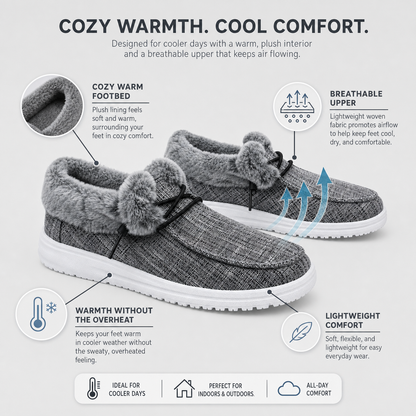 PlushStep™ Cushioned Slip-On Shoes for All-Day Comfort