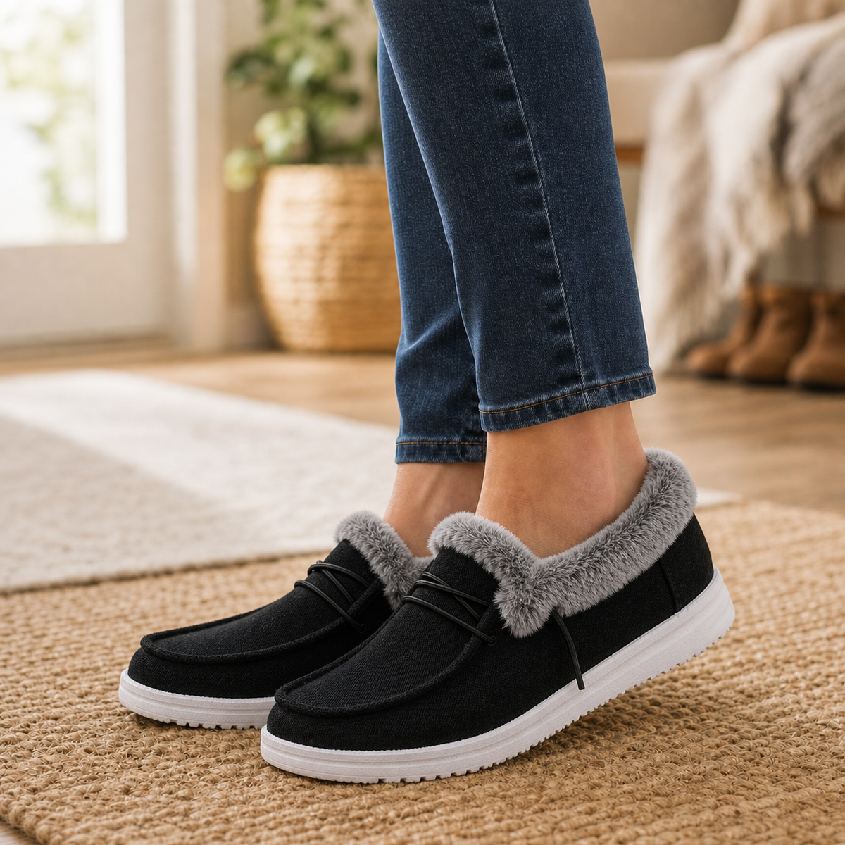 PlushStep™ Cushioned Slip-On Shoes for All-Day Comfort
