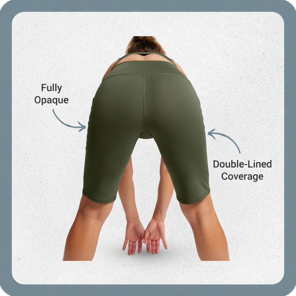 Pocketta™ High-Waist Yoga Shorts with Pockets