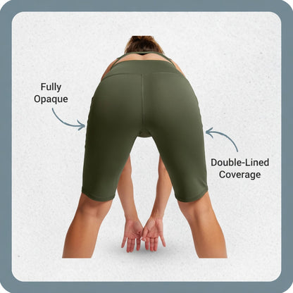 Pocketta™ High-Waist Yoga Shorts with Pockets