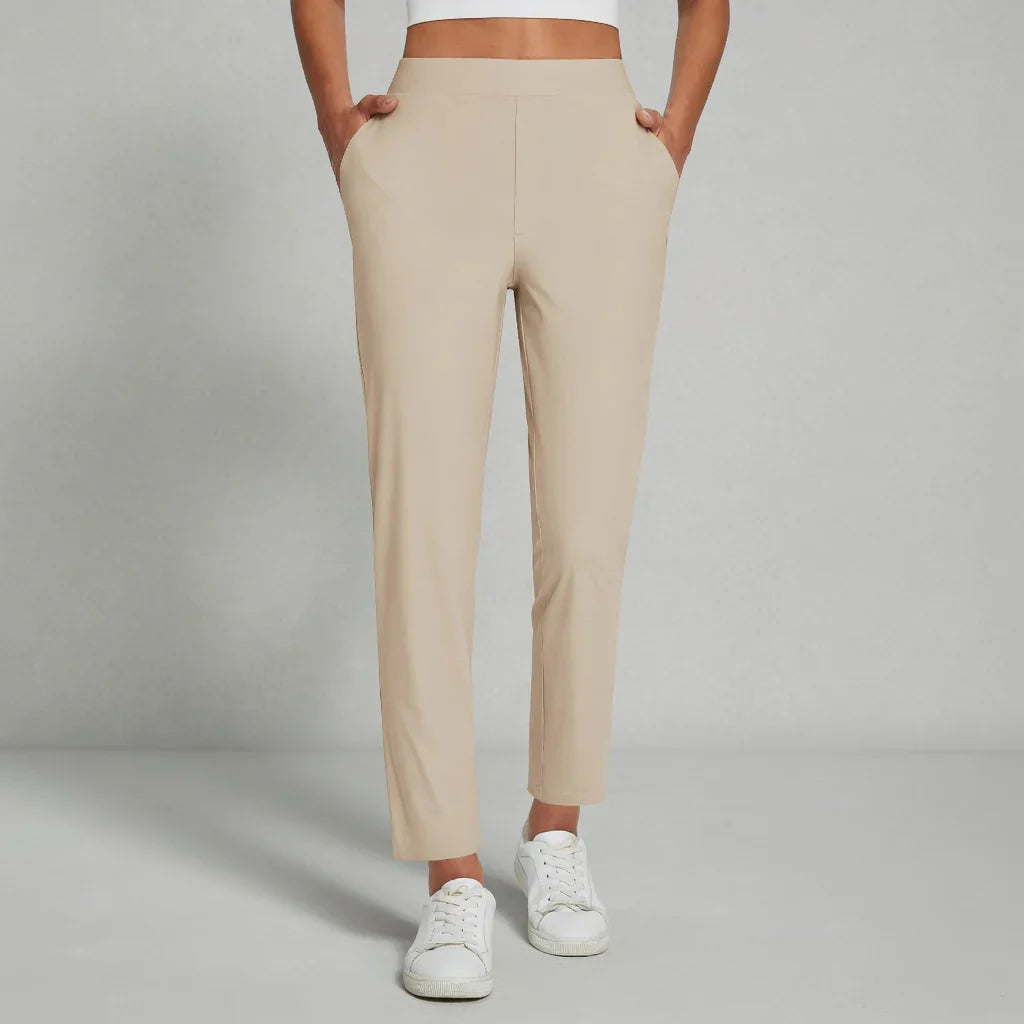 Posanella™ Slimming High-Waisted Pants with Pockets