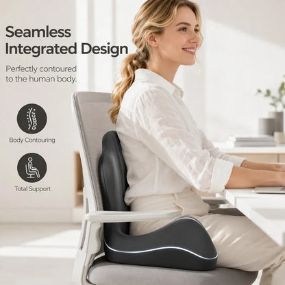 PostureFlow™ Supportive Seat Cushion for Pain-Free Sitting