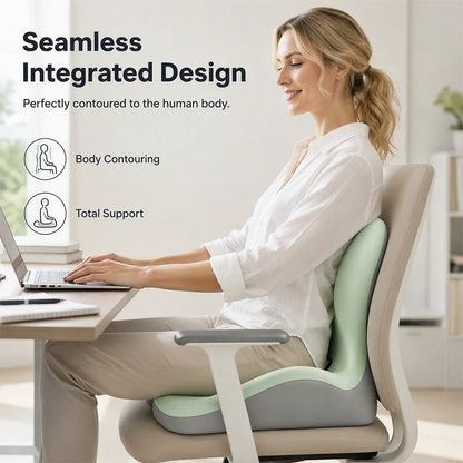 PostureFlow™ Supportive Seat Cushion for Pain-Free Sitting