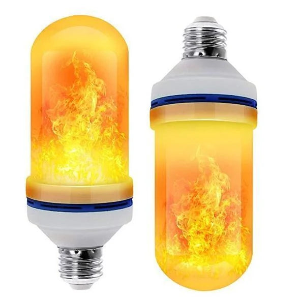 FlameLuxe™ LED lamp with fire effect