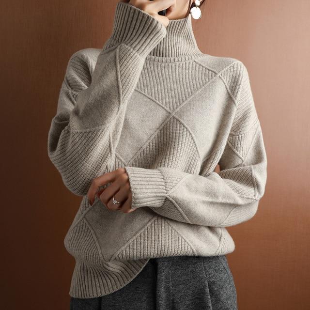 Chiarina™ Plush turtleneck sweater