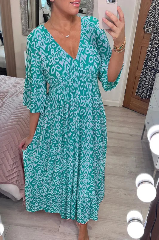 Nerina™ Floral Dress in Boho Style