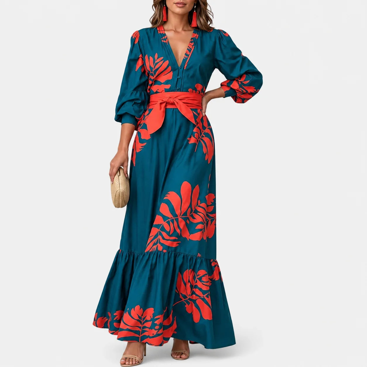Raffaella Argento™ Breezy Maxi Dress for Effortless Summer Style