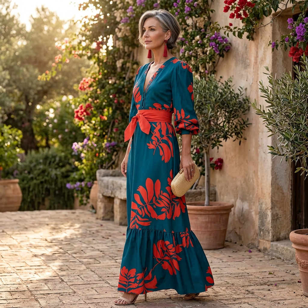 Raffaella Argento™ Breezy Maxi Dress for Effortless Summer Style