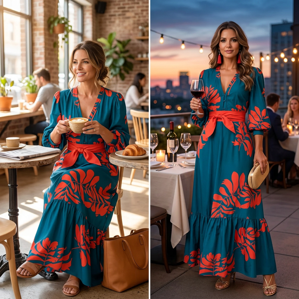 Raffaella Argento™ Breezy Maxi Dress for Effortless Summer Style