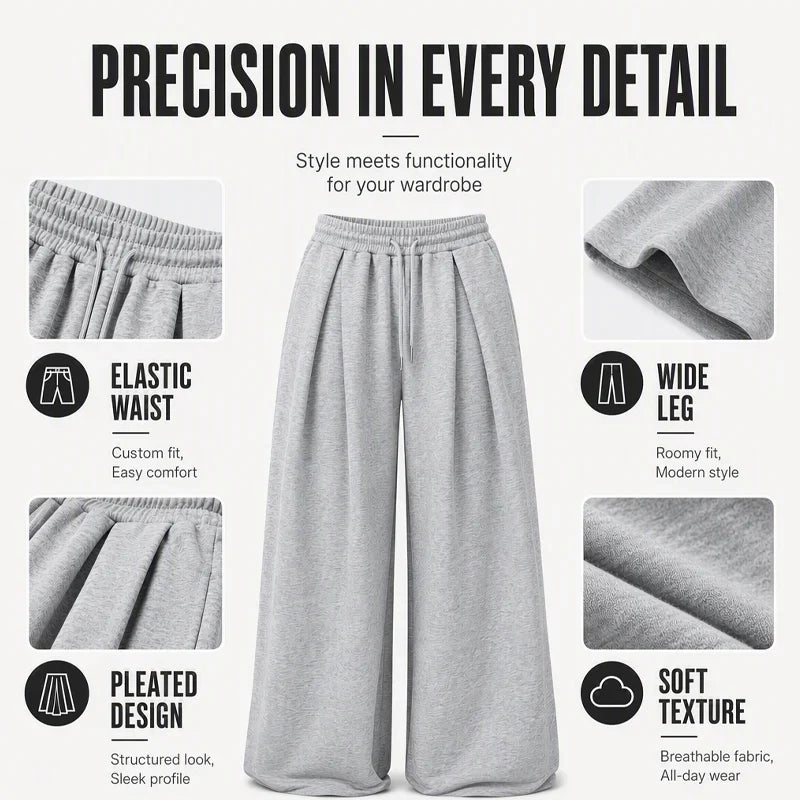 Raffaella Azzolini™ Casual Pleated Pants for Effortless Style