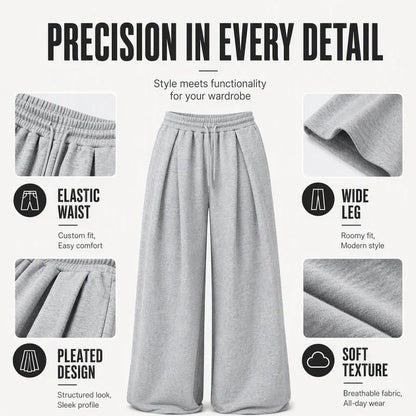 Raffaella Azzolini™ Casual Pleated Pants for Effortless Style