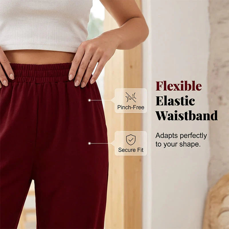 Raffaella Demarco™ Flattering Capri Pants with Soft Stretch Waist