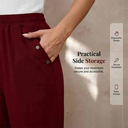 Raffaella Demarco™ Flattering Capri Pants with Soft Stretch Waist