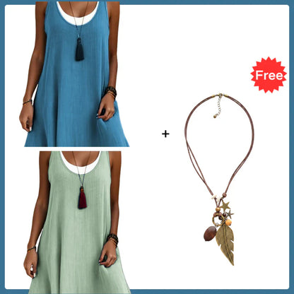 Raffaella Perfetti™ Effortless T-Shirt Dress with Flattering Drape