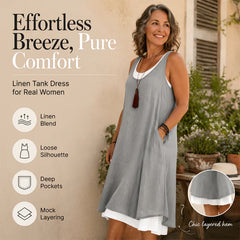 Raffaella Perfetti™ Effortless T-Shirt Dress with Flattering Drape