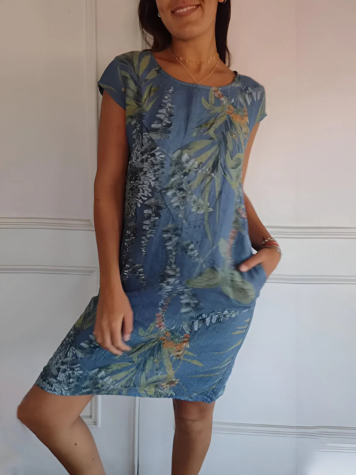 Raffaella Salomoni™ Breathable Dress for Warm Days