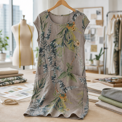 Raffaella Salomoni™ Breathable Dress for Warm Days