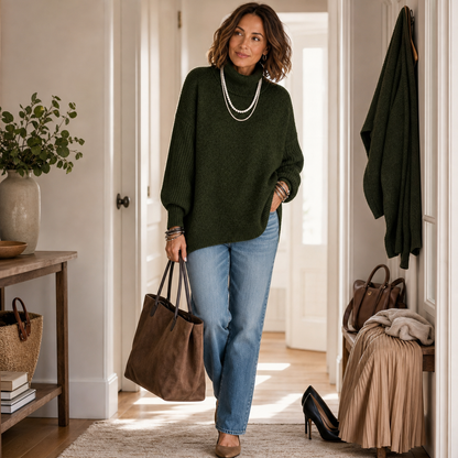 Raimonda Santini™ Oversized Sweater for Effortless Warmth