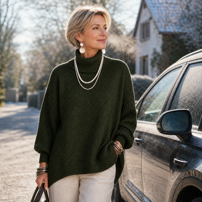 Raimonda Santini™ Oversized Sweater for Effortless Warmth