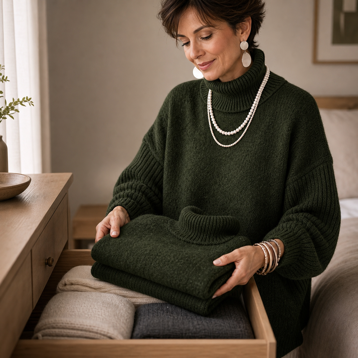 Raimonda Santini™ Oversized Sweater for Effortless Warmth
