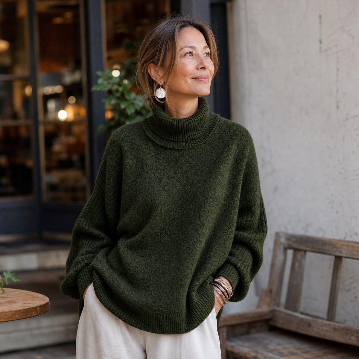Raimonda Santini™ Oversized Sweater for Effortless Warmth
