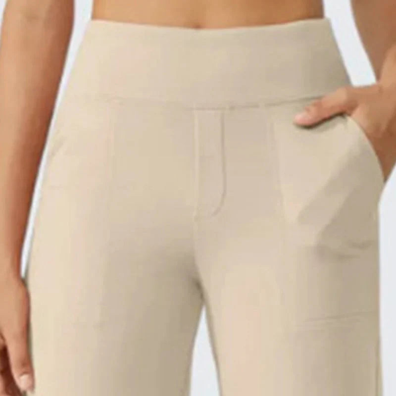Rebecca Silvi™ Versatile Cropped Wide Leg Pants