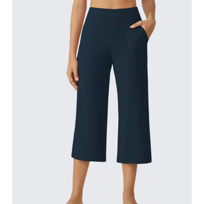 Rebecca Silvi™ Versatile Cropped Wide Leg Pants