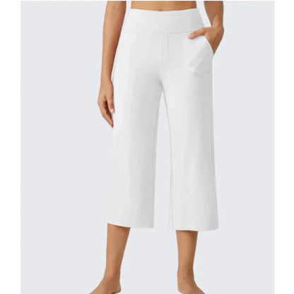 Rebecca Silvi™ Versatile Cropped Wide Leg Pants