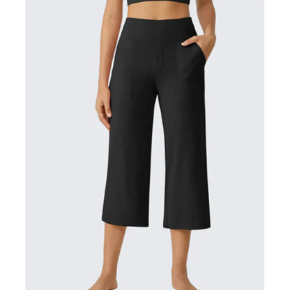 Rebecca Silvi™ Versatile Cropped Wide Leg Pants