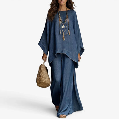Renata Jolina Two-piece Denim Suit - main product view of matching denim set