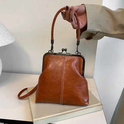 RetroSling Retro Style Compact Vintage Crossbody Bag - lifestyle and editorial content view