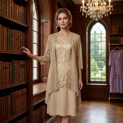 Rina Donadelli™ Coordinated Skirt Set for Effortless Elegance