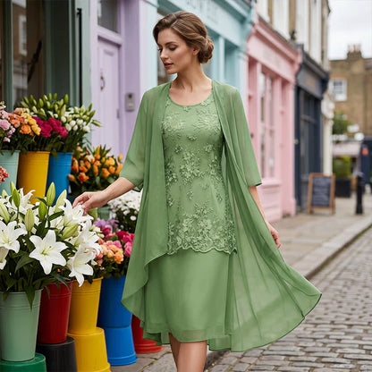 Rina Donadelli™ Coordinated Skirt Set for Effortless Elegance