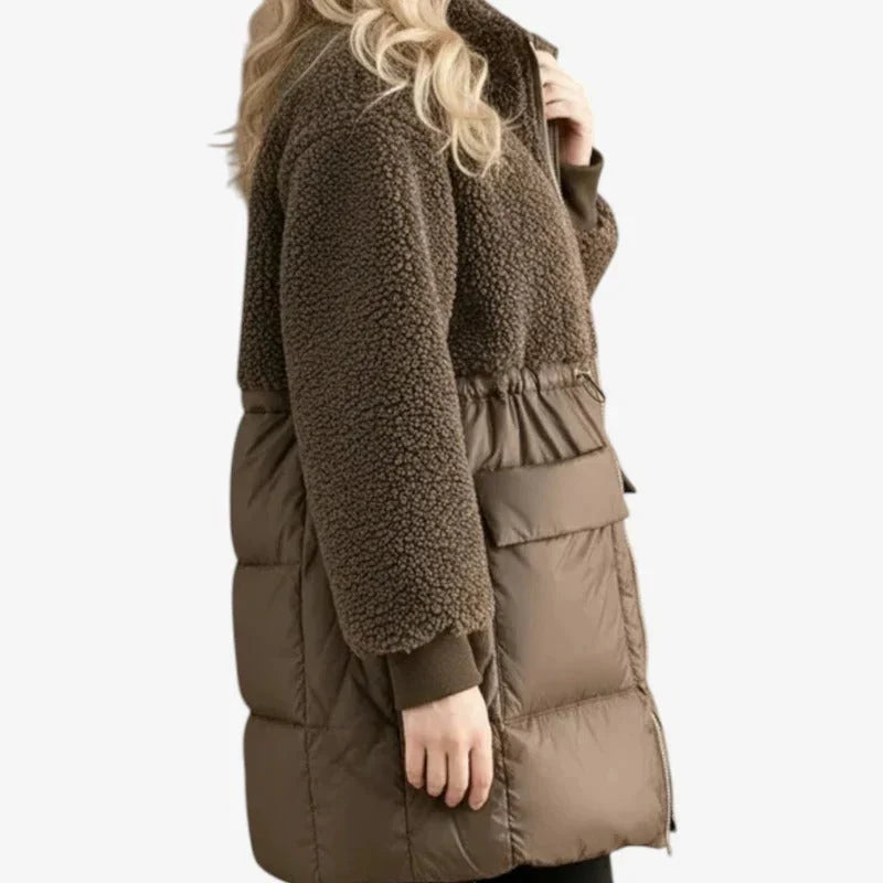 Rita Colonna™ Elegant Winter Coat for Flattering Warmth
