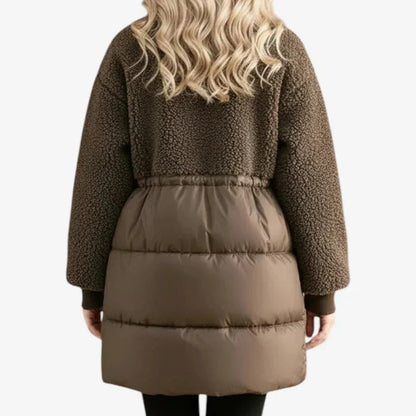 Rita Colonna™ Elegant Winter Coat for Flattering Warmth