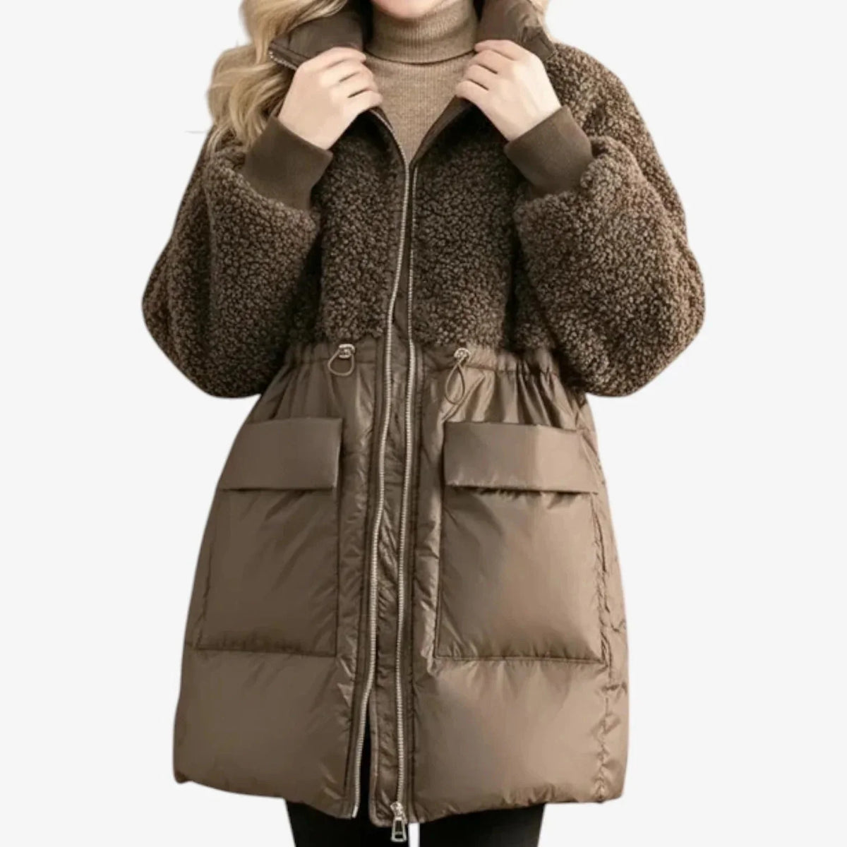 Rita Giovanna Winter Coat - main front product view