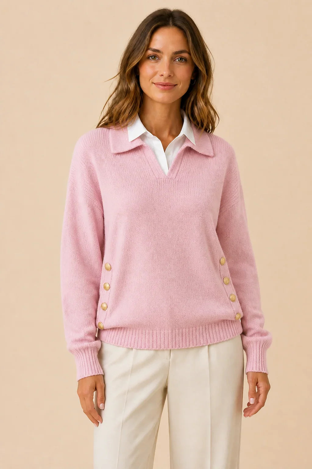 Rosangela Davoli™ Comfortable Sweater for Effortless Style