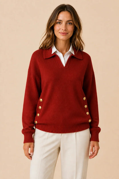 Rosangela Davoli™ Comfortable Sweater for Effortless Style