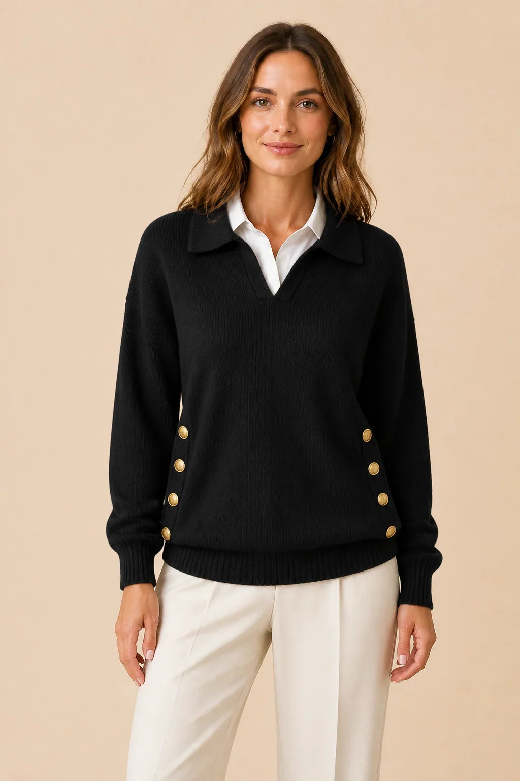 Rosangela Davoli™ Comfortable Sweater for Effortless Style