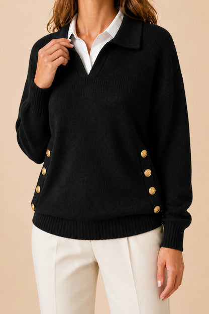Rosangela Davoli™ Comfortable Sweater for Effortless Style