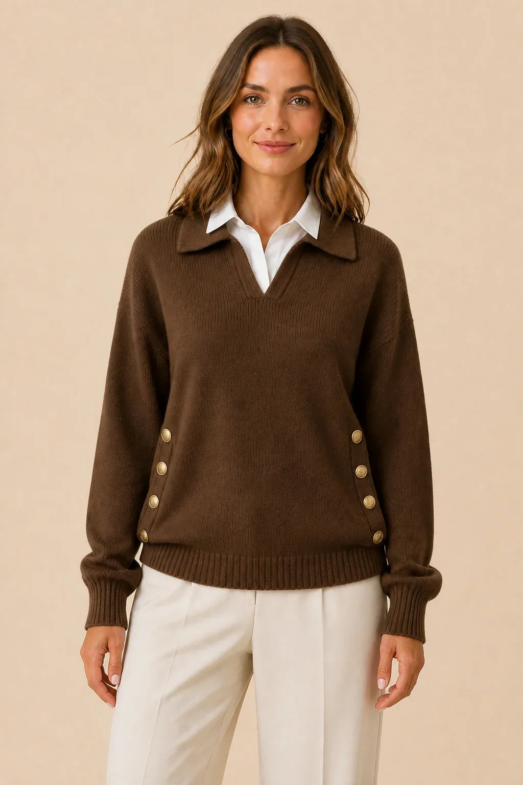 Rosangela Davoli™ Comfortable Sweater for Effortless Style