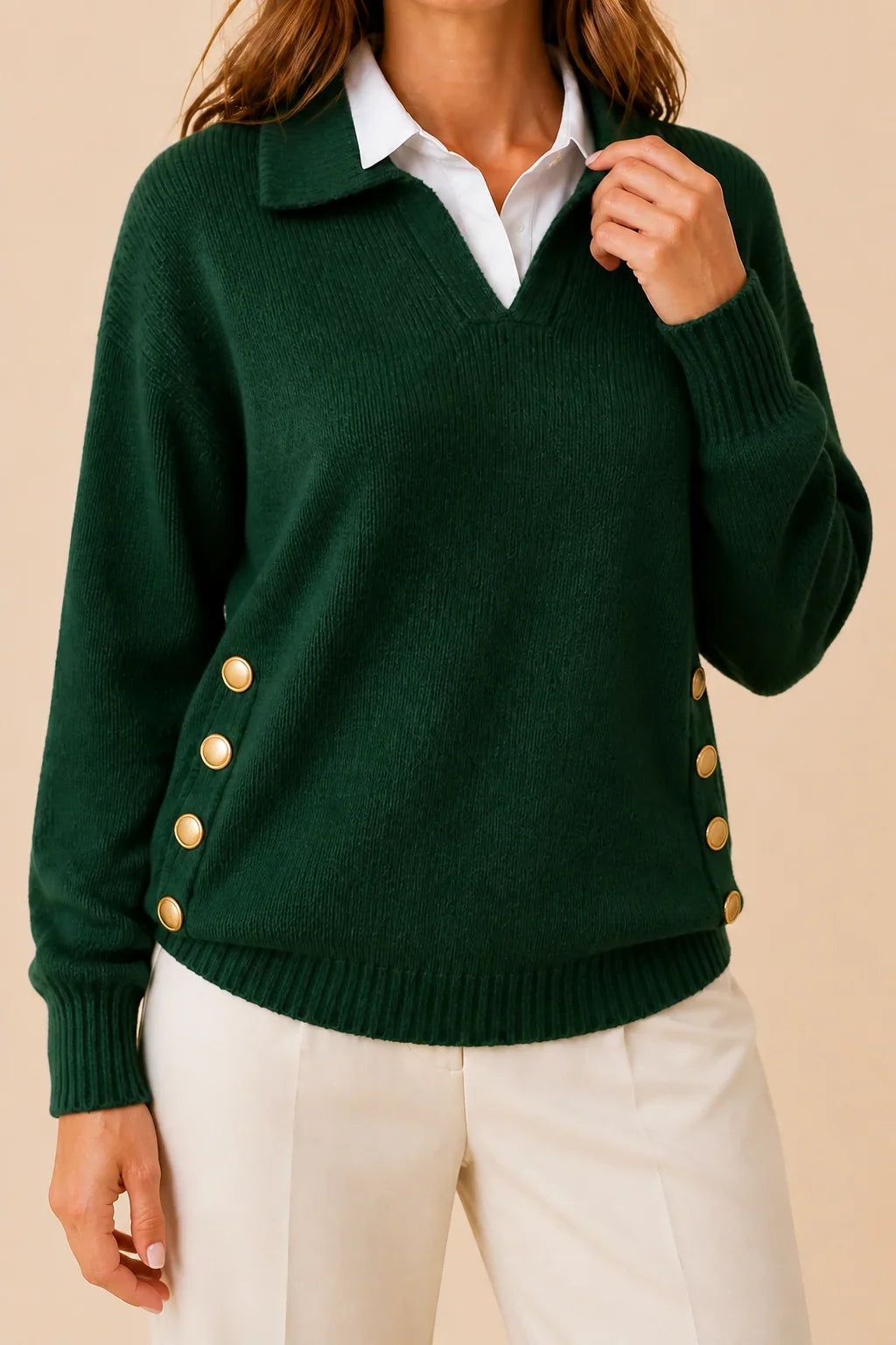 Rosangela Davoli™ Comfortable Sweater for Effortless Style