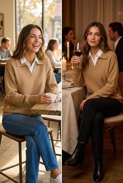 Rosangela Davoli™ Comfortable Sweater for Effortless Style