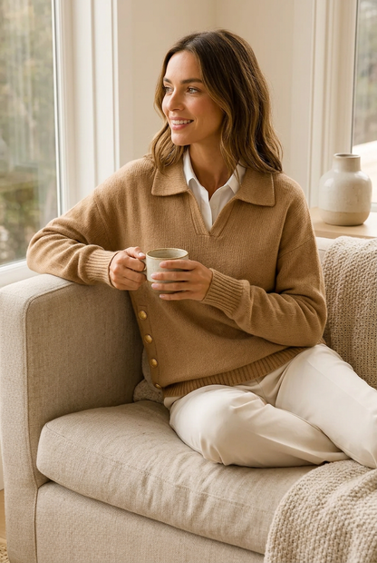 Rosangela Davoli™ Comfortable Sweater for Effortless Style