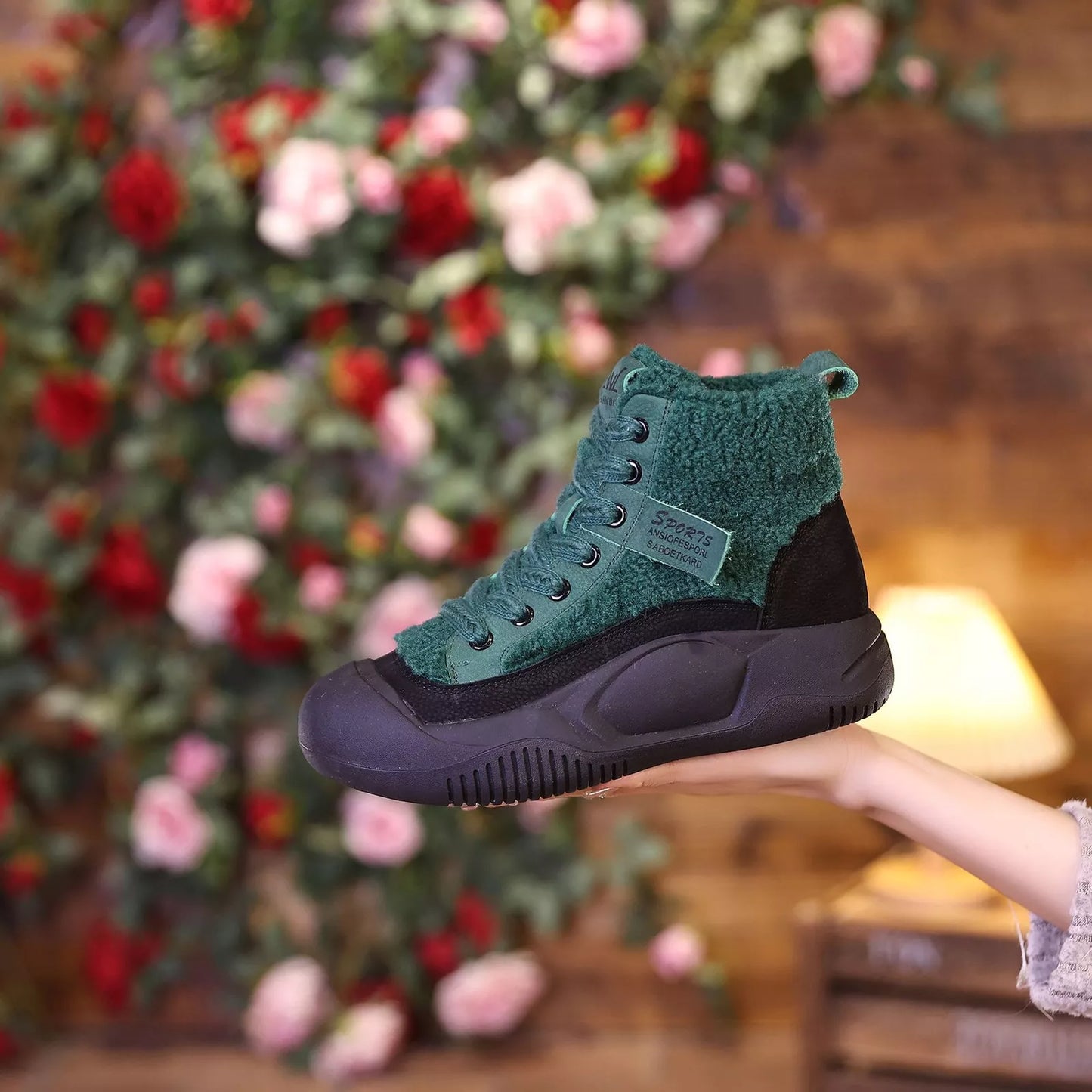 Louise William Sports™ Winter ankle sneakers