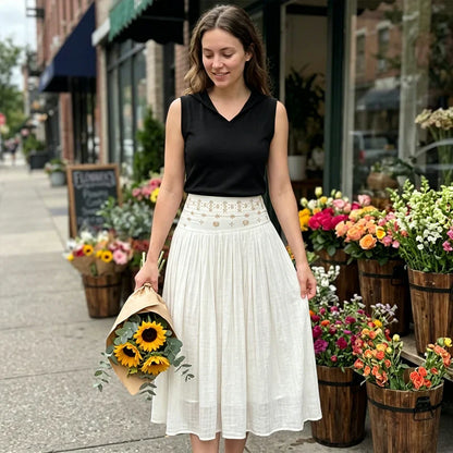 Sabina Perini™ High Waist Pants for Flattering Everyday Style
