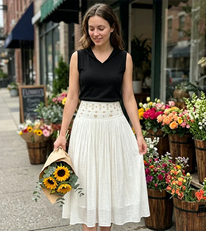 Sabina Perini™ High Waist Pants for Flattering Everyday Style